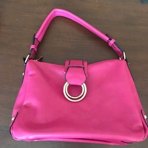 Blush brand hot pink shoulder hand bag purse Y2K